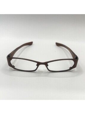 Oakley Coto 2.0 Polished Brown Titanium Eyeglasses Frames